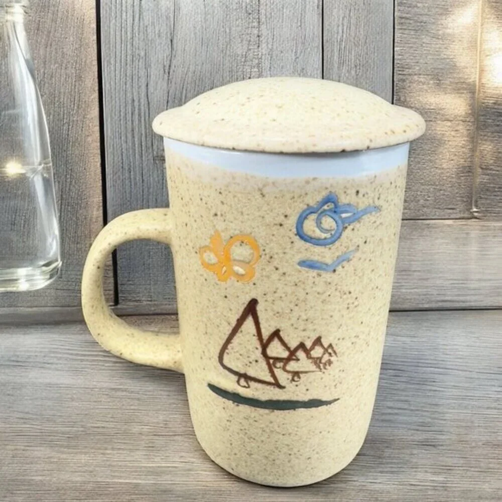 Ceramic Mugs vintage hand